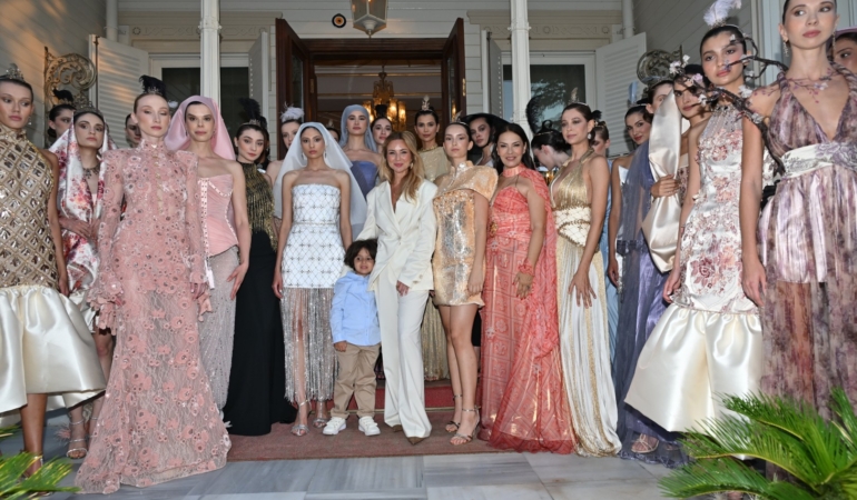 Tuba Ergin’den Büyükada’da Couture Koleksiyonu Tanıtımı
